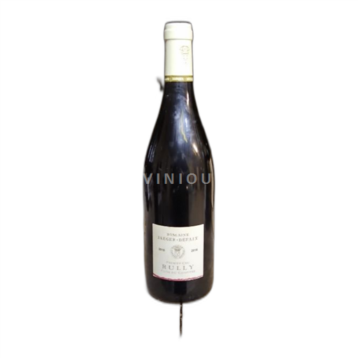 Bourgogne Rully Premier Cru Domaine Jaegerdefaix Clos du Chapitre 2018