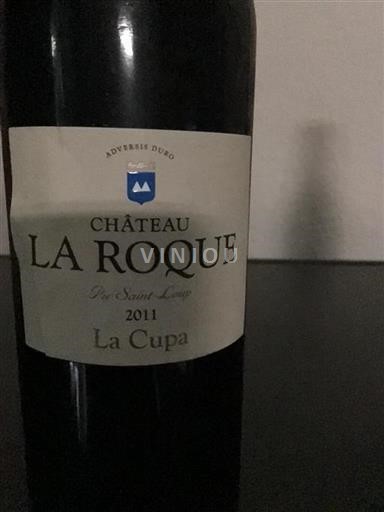 Languedoque Pic-saint-loup Château La Roque La Cupa 2011