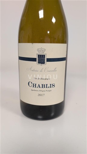 Bourgogne Chablis Antoine De Courcelles 2017