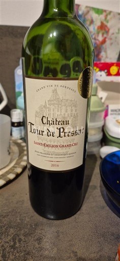 Bordeaux Saint-Émilion Grand Cru Grand Cru Château Tour De Pressac 2016