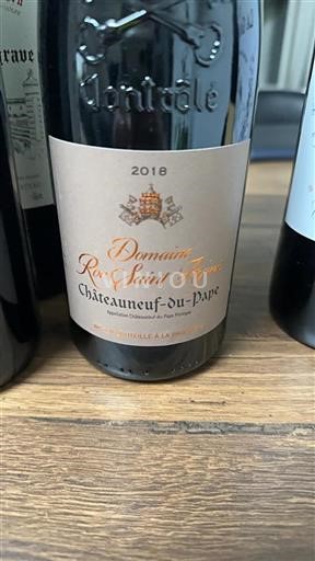 Rhône-dalen Châteauneuf-du-Pape Domaine Roc Saint Aignan 2018