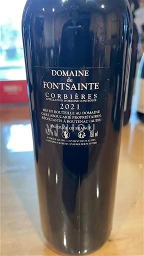 Languedoque NULL Château Fontsainte 2021
