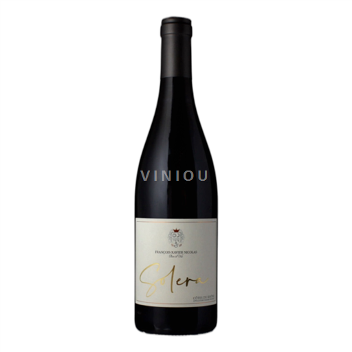 Rhônedalen Côtes du Rhône Françoisxavier Nicolas Solera 2020