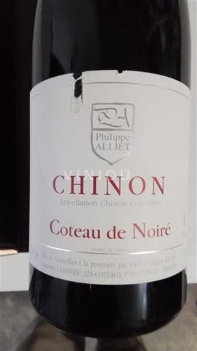 Údolí Loiry Chinon Philippe Alliet Coteau de Noiré 2019