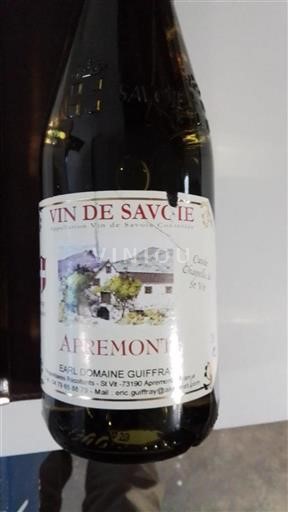 Savoyen und Bugey Apremont Domaine Guiffray Chapelle de St. Victor Ohne Jahrgang