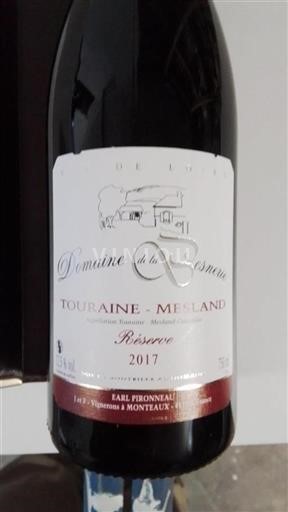 Loirevallei Touraine-Mesland Domaine La Besnerie Réserve 2017