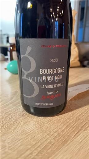 Alsasko Rulandské modré Famille Gueguen La Vigne d'Emile 2023