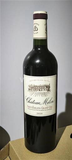 Bordeaux Saint-Émilion Grand Cru Grand Cru Château Milon 2020