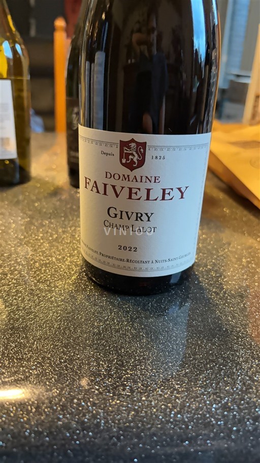 Burgundija Givry Domaine Faiveley Champ Lalot 2022
