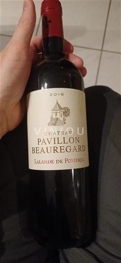 Bordeaux Lalande-de-pomerol Château Pavillon Beauregard 2016