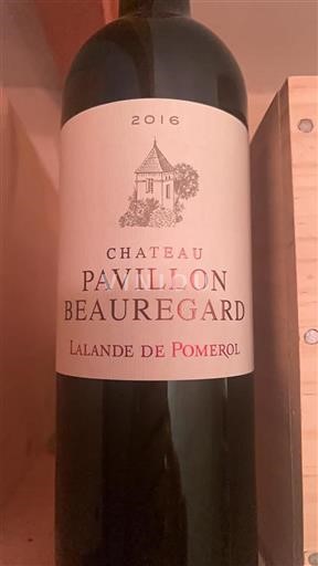 Bordeaux Lalande-de-pomerol Château Pavillon Beauregard 2016