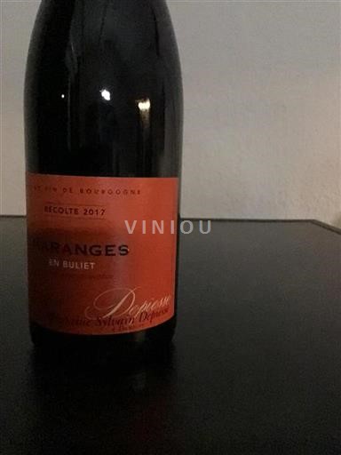 Bourgondië Maranges Grand Cru Domaine Sylvain Deroose En Buliet 2017