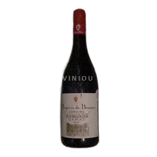 Vin Rouge sec Hospices de Beaujeu 2023 France Bourgogne AOC