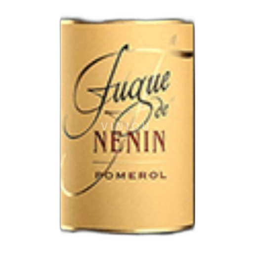 Bordeaux Pomerol Château Nénin La Fugue de Nénin 2018