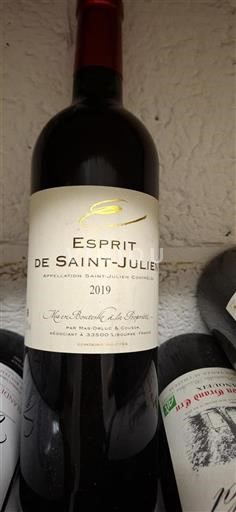 Burdeos Saint-Julien Esprit De Saintjulien 2019
