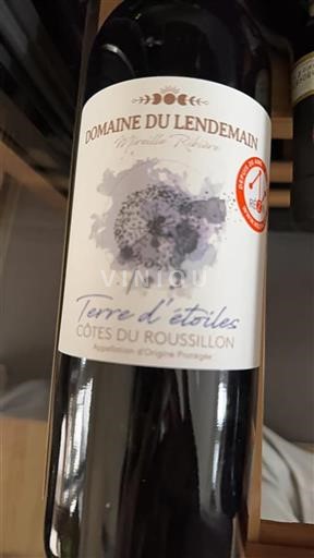 Roussillon Côtes-du-Roussillon Domaine Lendemain Terre d'étoiles 2023