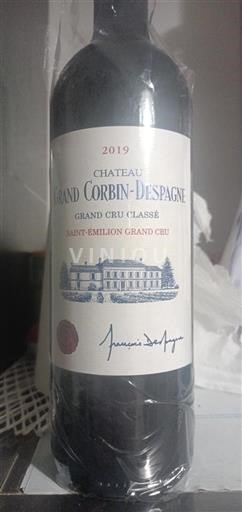 Bordeaux Saint-Émilion Grand Cru Grand Corbin-Despagne 2019