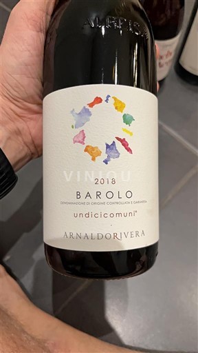 Piëmont Barolo Arnaldorivera undicicomuni 2018
