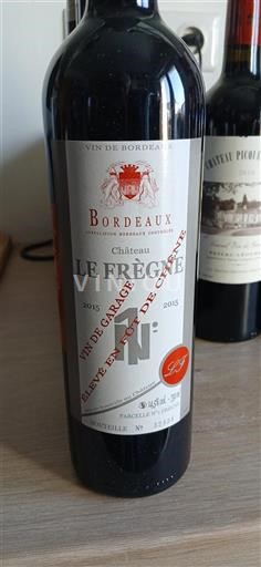 Bordéus Château Le Frêgne 2015