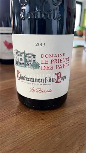 Rhônetal Châteauneuf-du-Pape Domaine Le Prieuré Des Papes La Bessade 2019