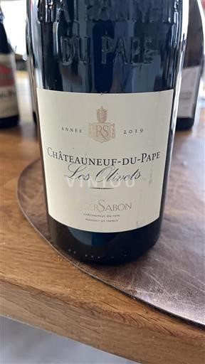 Vallée du Rhône Châteauneuf-du-pape Roger Sabon Les Olivets 2019