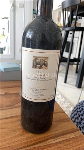 Piedmont Barbera d'Alba La Spinetta Gallina 2012