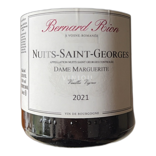 Bourgondië Nuits-saint-georges Grand Cru Domaine Bernard Rion Dame Marguerite 2021
