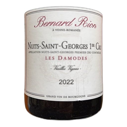 Vin Rouge sec Les Damodes Domaine Rion 2022 France Bourgogne Nuits-saint-georges AOC Premier Cru