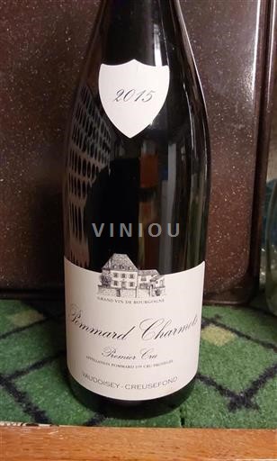Borgogna Non specificato Premier Cru Vaudoiseycreusefond Pommard Charmots 2015
