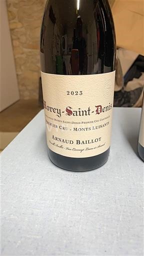 Burgundija Morey-Saint-Denis Premier Cru Arnaud Baillot Monts Luisants 2023