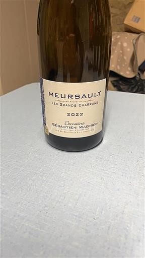 Burgund Meursault Domaine Sébastien Magnien Les Grands Charrons 2022