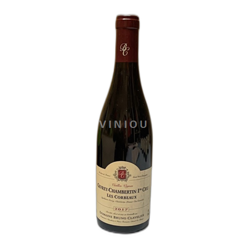 Vin Rouge sec Les Corbeaux Domaine Bruno Clavelier 2017 France Bourgogne AOC Premier Cru