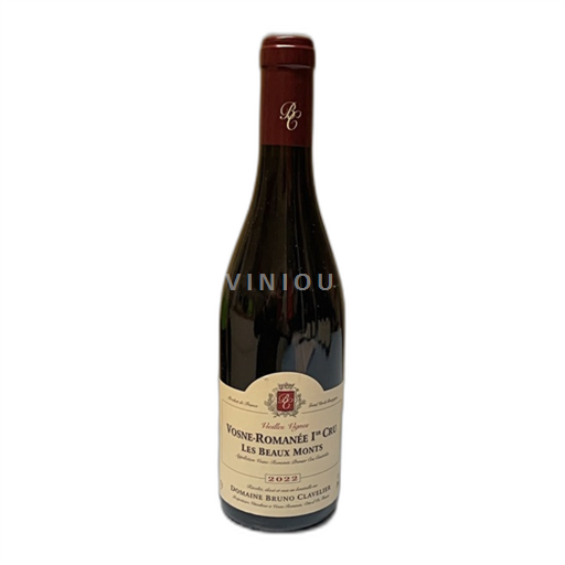 Burgundi Vosne-Romanée Premier Cru Bruno Clavelier Les Beaux Monts 2022