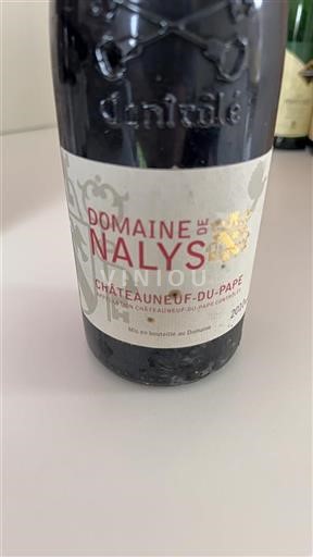 Rhônedalen Châteauneuf-du-Pape Domaine de Nalys 2010