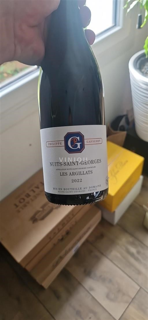 Burgundy Nuits-Saint-Georges Grand Cru Philippe Gavignet Les Argillats 2022