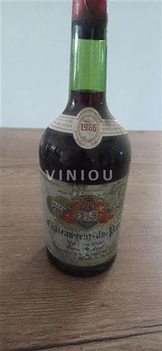 Rona dolina Châteauneuf-du-Pape Grand Cru Château Neufdupape 1966