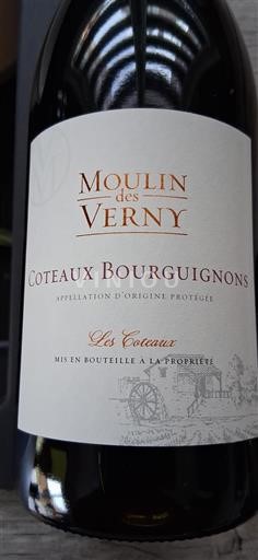 Bourgogne Coteaux bourguignons Moulin Des Verny Les Coteaux 2023