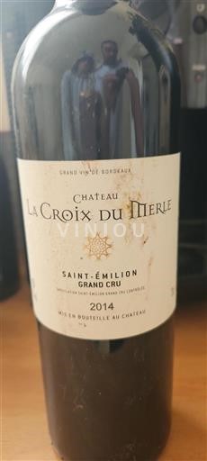 Bordéus Saint-Émilion Grand Cru Château La Croix Du Merle 2014