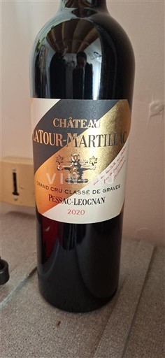 Bordeaux Pessac-Léognan Grand Cru Château Latourmartillac 2020