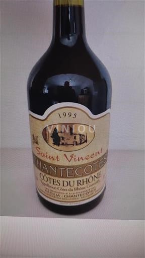 Rhône-dalen Côtes-du-Rhône Domaine Saintvincent Chantecotes 1995