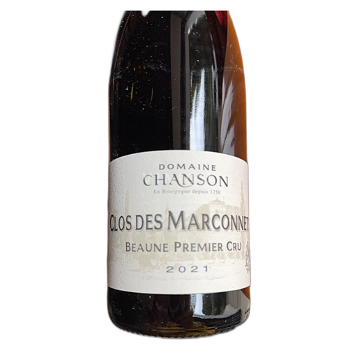 Borgogna Beaune Premier Cru Chanson Clos des Marconnets 2021