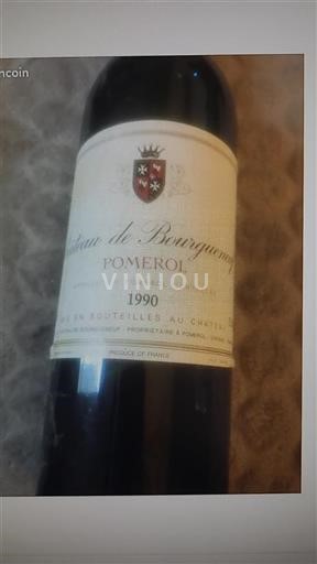 Bordeaux Pomerol Château Bourgneuf 1990