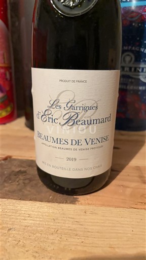 Rhônedalen Beaumes de Venise Les Garrigues Eric Beaumard 2019