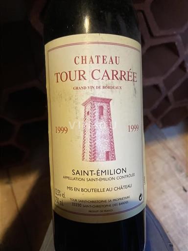 Burdeos Saint-Émilion Château Tour Carrée 1999