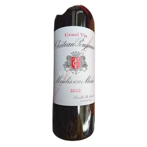 Bordeaux Moulis-en-Médoc Château Poujeaux Grand Vin 2022
