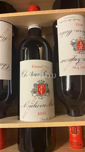 Bordeaux Moulis-en-Médoc Château Poujeaux Grand Vin 2022