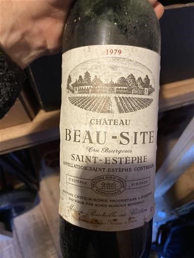 Bordeaux Saint-Estèphe Cru Bourgeois Château Beausite 1979
