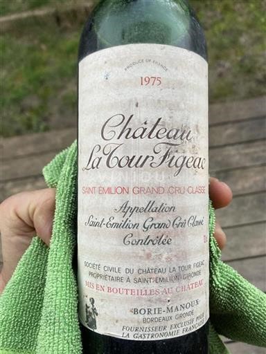 Bordeaux Saint-Émilion Grand Cru Grand Cru Château La Tour Figeac 1975