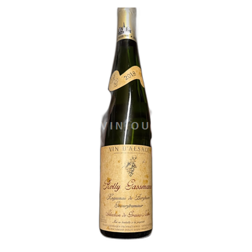 Alsace Gewurztraminer Rolly Gassmann Sélection de Grains Nobles 2018