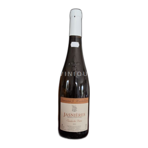 Vin Blanc sec Cuvée du Poêle Domaine J. Martelliere 2022 France Vallée de la Loire Jasnières AOC